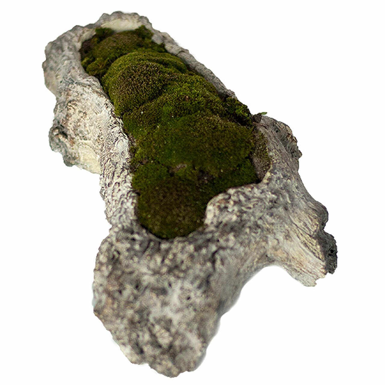 Faux Bois Cement Log Planter M- XL