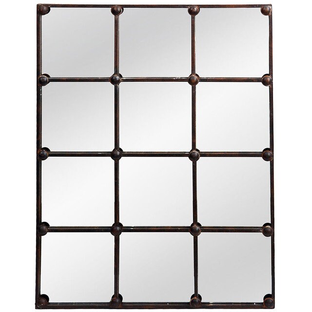 Cast Iron Rectangle Mirror