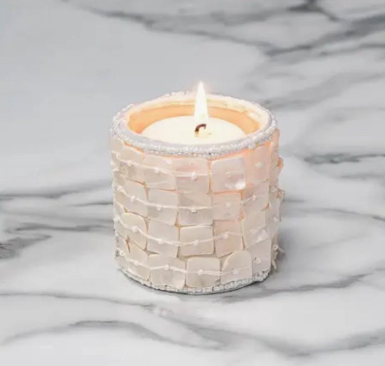 Pearl Votive Holder-Set of 2
