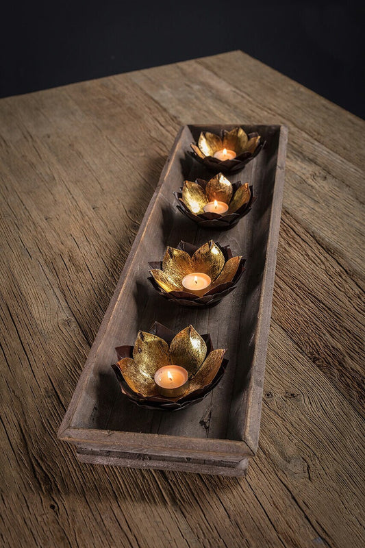 Old Wood Long Tray