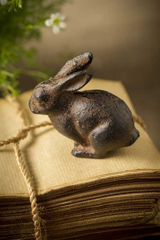 Small Cast Iron Rabbit